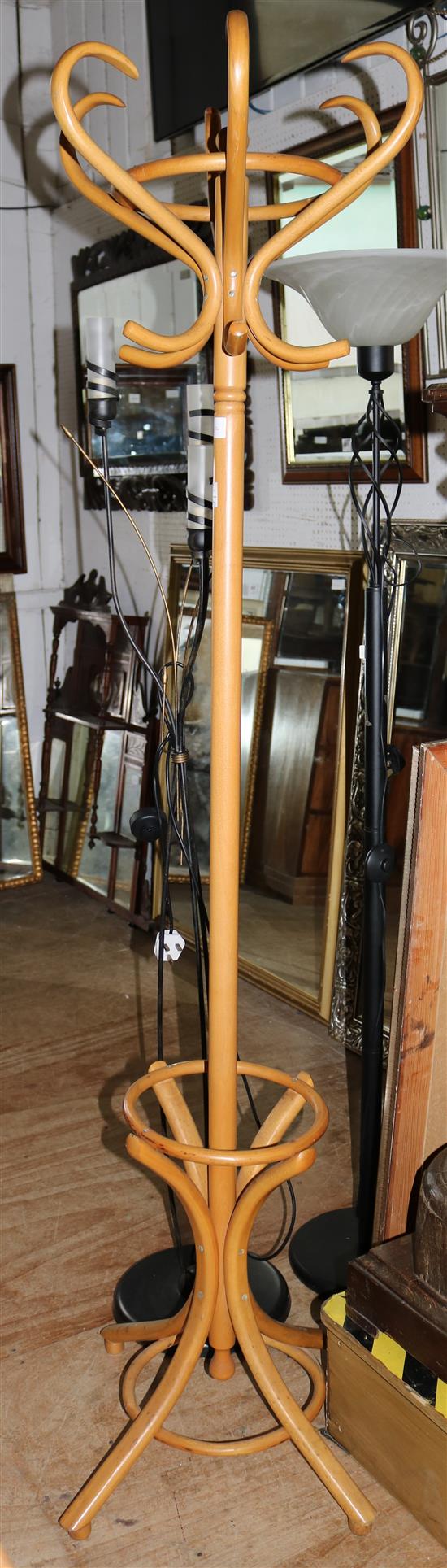 Bamboo style hall stand